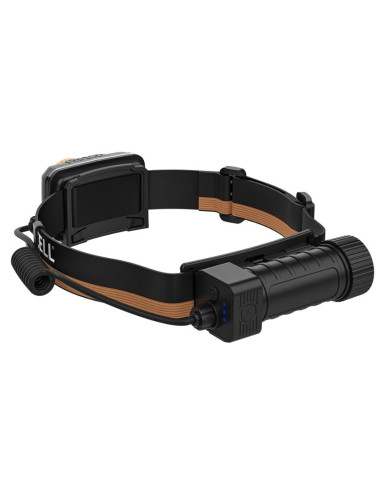 Duracell Dh1500R Latarka Czołowa Czarny, Pomarańczowy