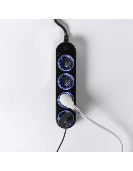 Inteligentna Listwa Zasilający Shelly Power Strip 4 Gen4 Black