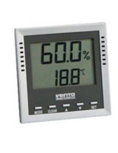 Venta 6011000 Higrometr I Psychrometr Wewnętrzna Higrometr Elektroniczny Srebrny