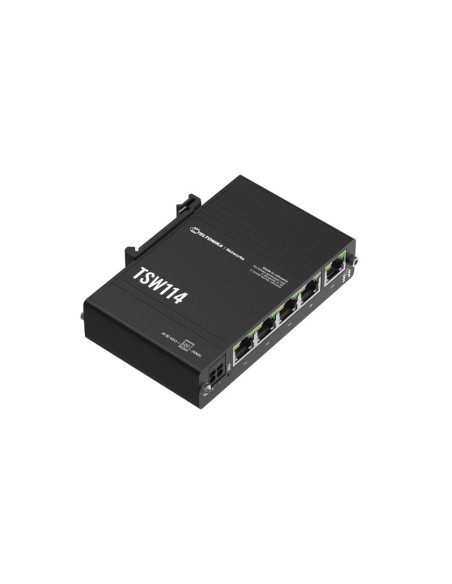 Teltonika Tsw114000000 Przełącznik Sieciowy Nie Zarządzany Gigabit Ethernet (10/100/1000) Czarny