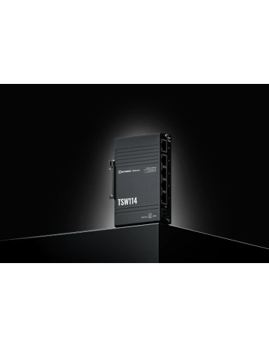 Teltonika Tsw114000000 Przełącznik Sieciowy Nie Zarządzany Gigabit Ethernet (10/100/1000) Czarny