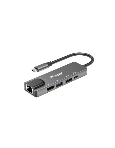 Equip 133489 Stacja Dokująca Przewodowa Usb 3.2 Gen 1 (3.1 Gen 1) Type-C Szary