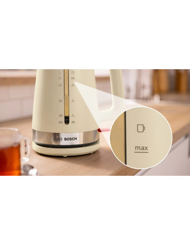 Czajnik Bosch Mymoment Twk4M227 (2400W  Kremowy)