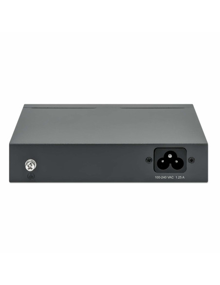 Intellinet 561792 Przełącznik Sieciowy Gigabit Ethernet (10/100/1000) Obsługa Poe Czarny