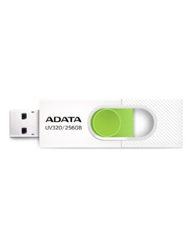 Adata Uv320 Pamięć Usb 256 Gb Usb Typu-A 3.2 Gen 1 (3.1 Gen 1) Zielony, Biały