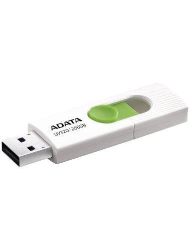Adata Uv320 Pamięć Usb 256 Gb Usb Typu-A 3.2 Gen 1 (3.1 Gen 1) Zielony, Biały