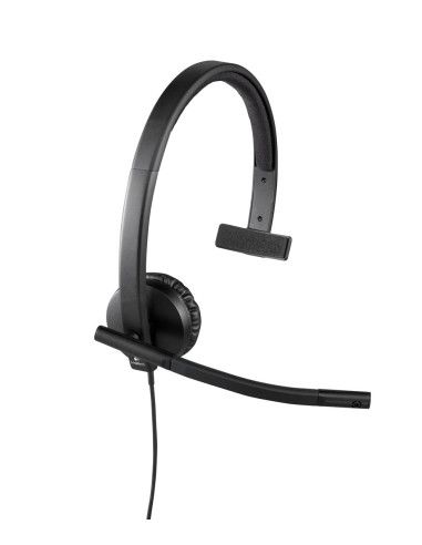 Logitech H570E Zestaw Słuchawkowy Przewodowa Opaska Na Głowę Biuro/Centrum Telefoniczne Usb Typu-A Czarny