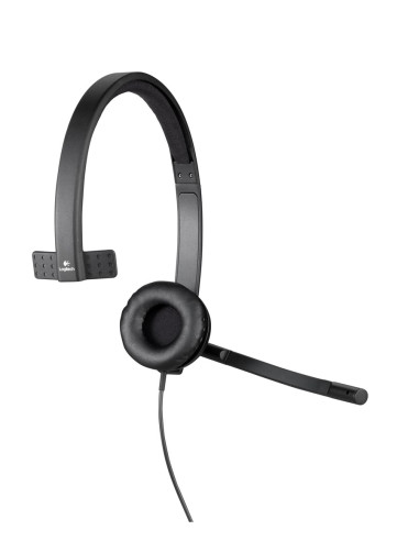 Logitech H570E Zestaw Słuchawkowy Przewodowa Opaska Na Głowę Biuro/Centrum Telefoniczne Usb Typu-A Czarny