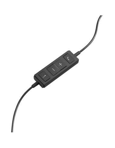 Logitech H570E Zestaw Słuchawkowy Przewodowa Opaska Na Głowę Biuro/Centrum Telefoniczne Usb Typu-A Czarny