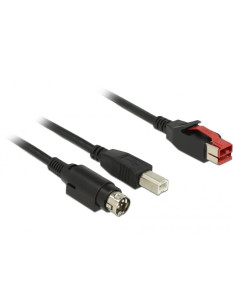 Delock 85489 Kabel Usb Usb 2.0 3 M Usb B Czarny