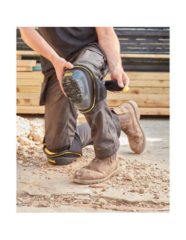 Stanley Fatmax Fmst82960-1 Ochraniacz Na Kolana Żółty, Czarny Żelowy, Nylon, Guma