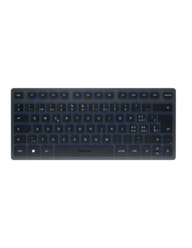 Cherry Tas Kw 7100 Mini Bt Bezprzewodowy Układ Ch-Slate Niebieski