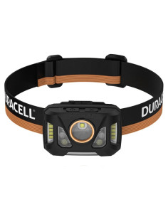 Duracell Dh1000R Latarka Czołowa Czarny, Pomarańczowy