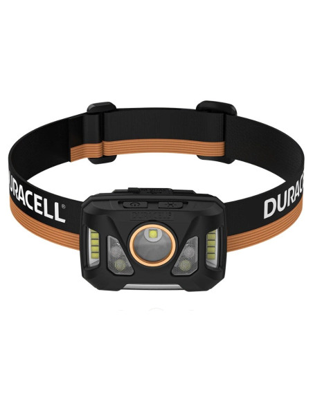 Duracell Dh1000R Latarka Czołowa Czarny, Pomarańczowy