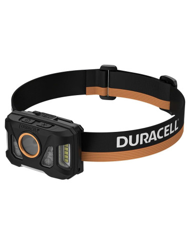 Duracell Dh1000R Latarka Czołowa Czarny, Pomarańczowy