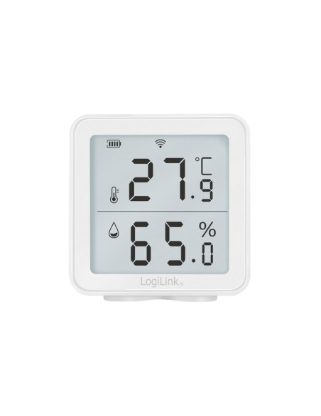 Logilink Sc0116 Higrometr I Psychrometr Wewnętrzna Higrometr Elektroniczny Biały