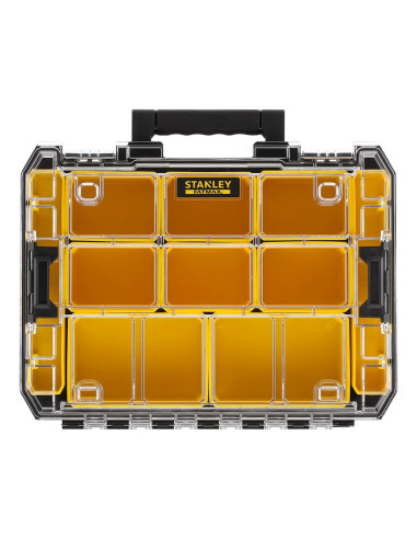 Stanley Fmst82967-1 Pudełko Na Narzędzia Przybornik Metal, Poliwęglan (Pc) Czarny, Przezroczysty, Żółty