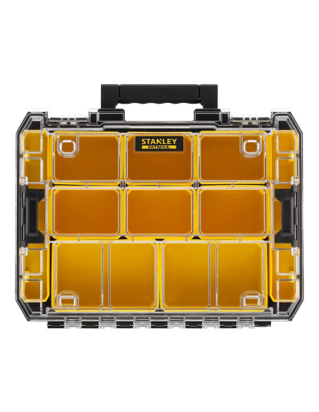 Stanley Fmst82967-1 Pudełko Na Narzędzia Przybornik Metal, Poliwęglan (Pc) Czarny, Przezroczysty, Żółty