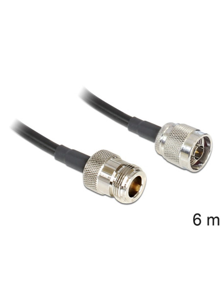 Delock 88683 Kabel Koncentryczny Lmr195 6 M Czarny