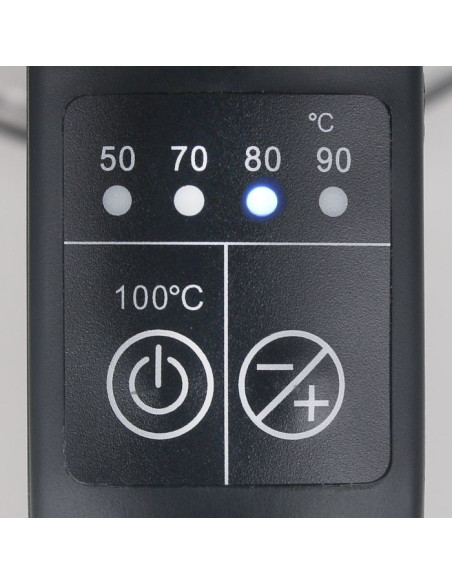 Emerio Wk-122730 Czajnik Elektryczny 1,7 L 2200 W Czarny, Srebrny, Przezroczysty