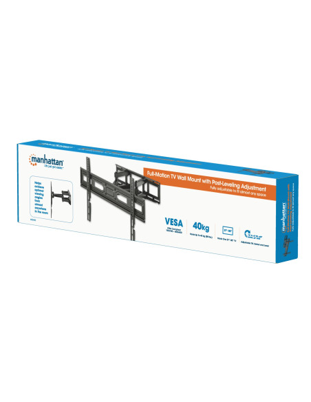 Uchwyt Ścienny Do Tv 37-80" Led/Lcd 40Kg Obrotowy Uchylny