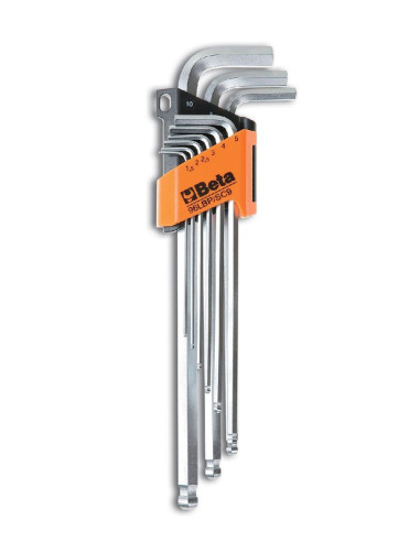 Komplet Kluczy Trzpieniowych Hex 9 Sztuk 1.5-10Mm