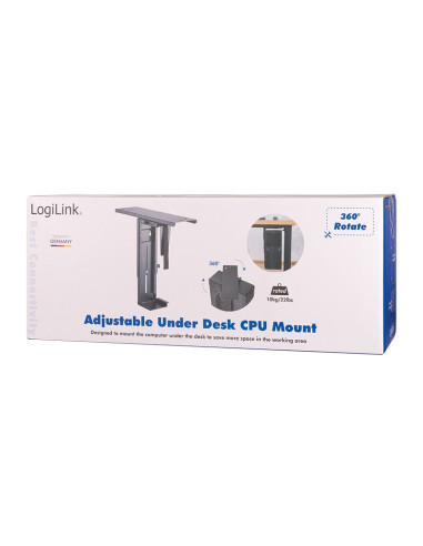 Logilink Eo0004 Uchwyt Do Komputera Uchwyt Na Procesor Montowany Na Biurku Czarny