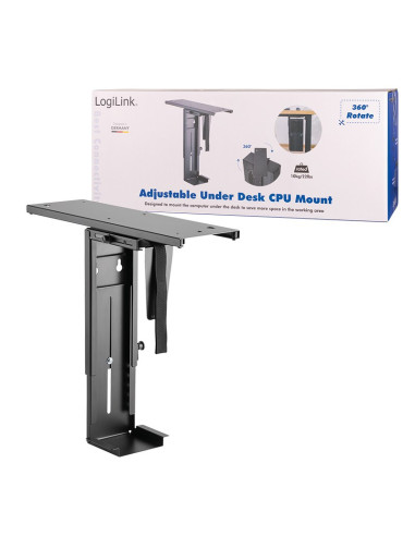 Logilink Eo0004 Uchwyt Do Komputera Uchwyt Na Procesor Montowany Na Biurku Czarny