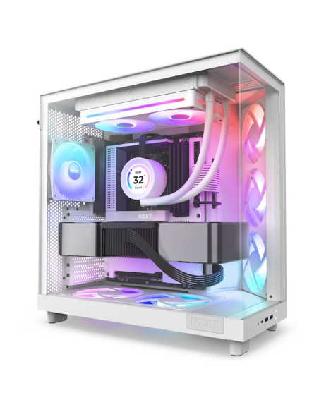 Nzxt Rf-U24Hf-W1 System Chłodzenia Komputerów Obudowa Komputera Wentylator Biały
