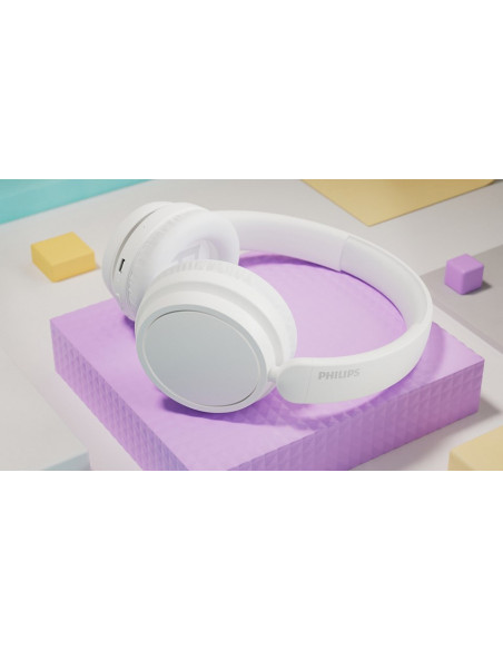 Philips 5000 Series Tah5209Wt/00 Słuchawki/Zestaw Słuchawkowy Bezprzewodowy Opaska Na Głowę Połączenia/Muzyka Bluetooth Biały