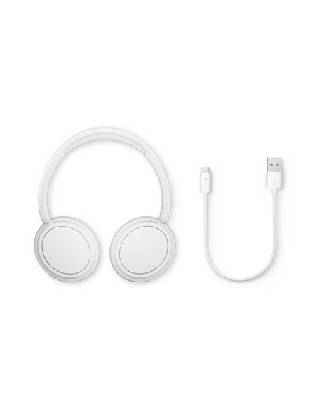 Philips 5000 Series Tah5209Wt/00 Słuchawki/Zestaw Słuchawkowy Bezprzewodowy Opaska Na Głowę Połączenia/Muzyka Bluetooth Biały