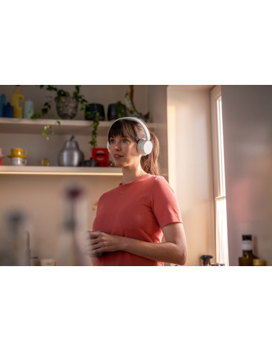 Philips 4000 Series Tah4209Wt/00 Słuchawki/Zestaw Słuchawkowy Bezprzewodowy Opaska Na Głowę Połączenia/Muzyka Bluetooth Biały