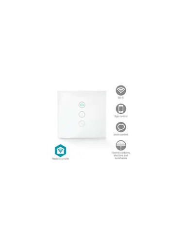 Nedis Wifiwc10Wt Inteligentny Dom - Nadajnik Przewodowy I Bezprzewodowy Do Zawieszenia Na Ścianę Wwan