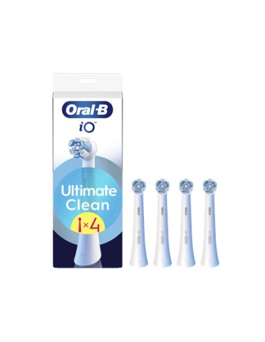Końcówki Do Szczoteczek Oral-B Io Ultimateclean Białe 4-Pak