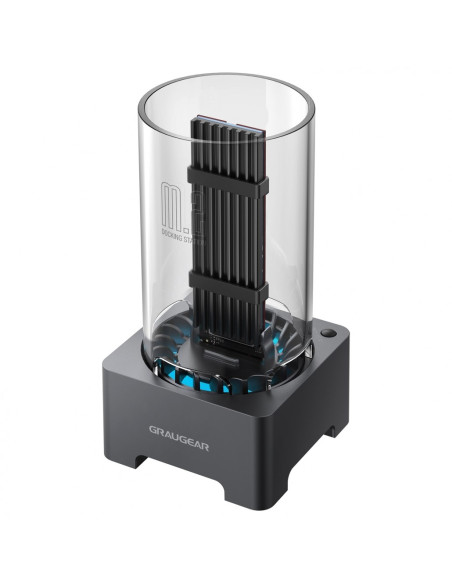 Graugear G-M2Dk-Ac-10G Stacja Dokująca Do Dysków Twardych Usb 3.2 Gen 2 (3.1 Gen 2) Type-C Czarny