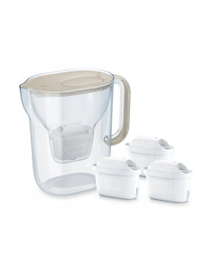 Dzbanek Brita Essential Xl+3 Wkłady (Piaskowy)