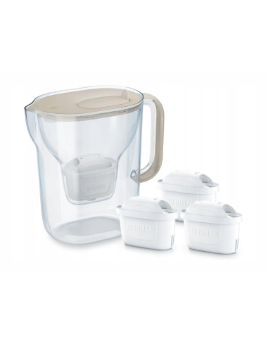 Dzbanek Brita Essential Xl+3 Wkłady (Piaskowy)