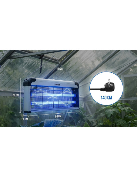 Lampa Owadobójcza Noveen Ikn240 Economic