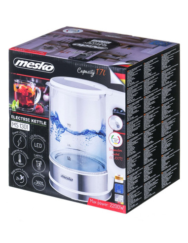 Czajnik Elektryczny Mesko Ms 1301W