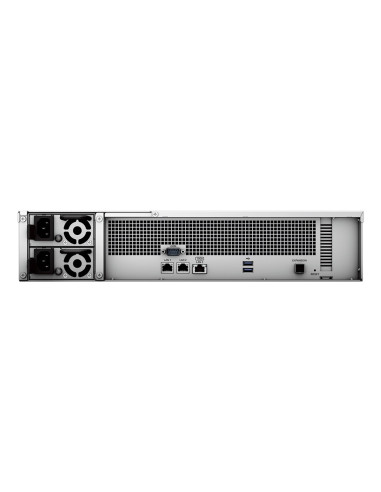 Synology Rackstation Rs2423Rp+ Serwer Danych Nas Rack (2U) Ryzen Embedded V1780B 8 Gb Ddr4 0 Tb Diskstation Manager Czarny, Szar