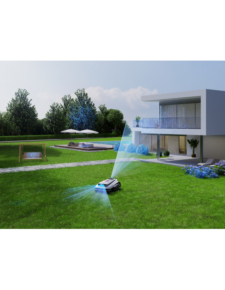 Ecovacs Goat A3000 Lidar Pro Eu Kosiarka Robot Bateria Czarny, Biały
