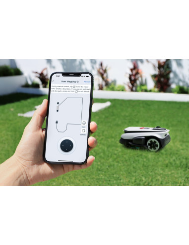 Ecovacs Goat A3000 Lidar Pro Eu Kosiarka Robot Bateria Czarny, Biały