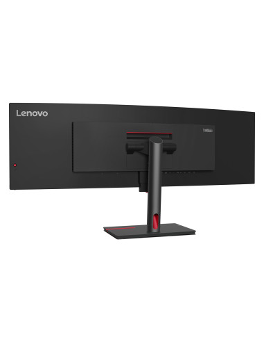 Lenovo Thinkvision P49W-30 Monitor Komputerowy 124,5 Cm (49") 5120 X 1440 Px Dual Wqhd Led Czarny