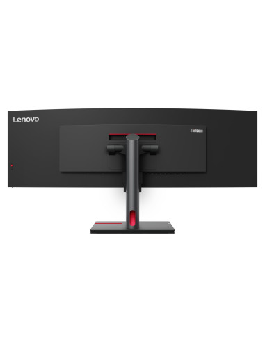 Lenovo Thinkvision P49W-30 Monitor Komputerowy 124,5 Cm (49") 5120 X 1440 Px Dual Wqhd Led Czarny