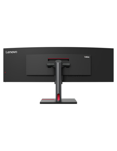 Lenovo Thinkvision P49W-30 Monitor Komputerowy 124,5 Cm (49") 5120 X 1440 Px Dual Wqhd Led Czarny