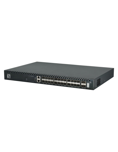 Przełącznik Levelone 24X10Gsfp+/2X 100Gqsfp Tor Zarządzany L3 1Gbps