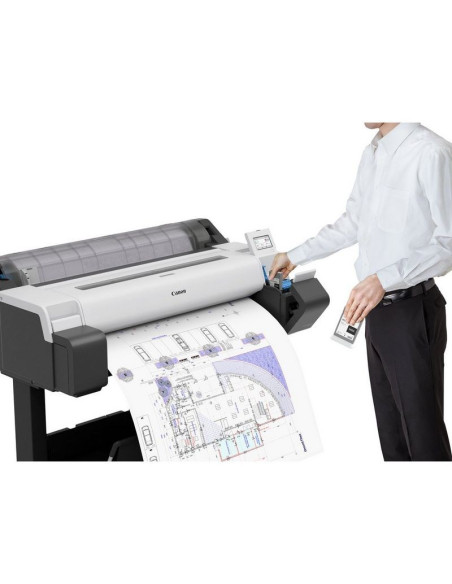 Canon Imageprograf Tm-340 Drukarka Wielkoformatowa Wi-Fi Bubblejet Kolor 2400 X 1200 Dpi A0 (841 X 1189 Mm) Przewodowa Sieć Lan