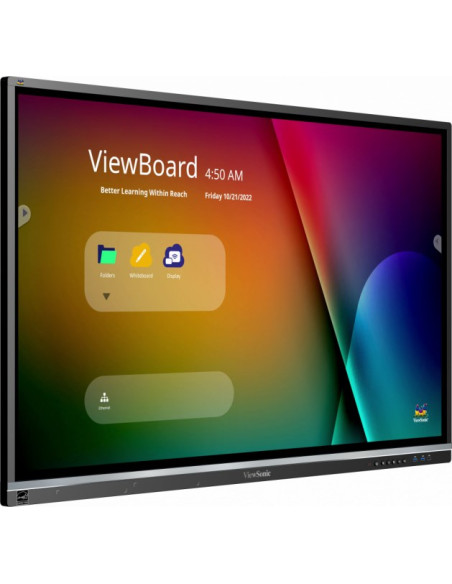 Viewsonic Ifp5550-5 Tablica Interaktywna 139,7 Cm (55") 3840 X 2160 Px Ekran Dotykowy Czarny Hdmi