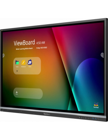 Viewsonic Ifp5550-5 Tablica Interaktywna 139,7 Cm (55") 3840 X 2160 Px Ekran Dotykowy Czarny Hdmi