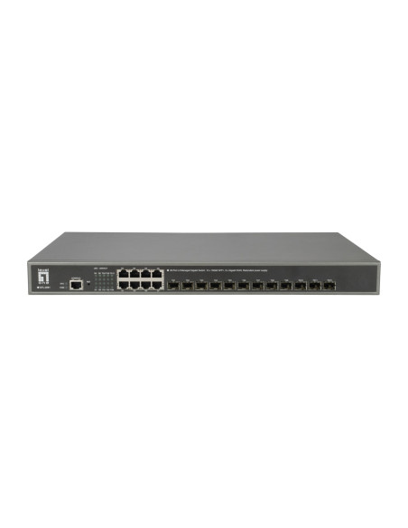 Przełącznik Zarządzalny Levelone Gb/L3 20-Portowy 19" 10 Gb/S